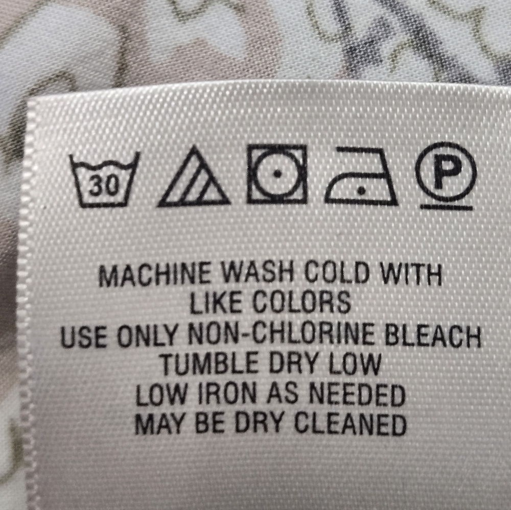 Maeve Multicolor Patchwork Gold/Gray Flowy Shorts… - image 7